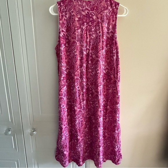 Secret Treasures Pink Nightgown Pajama 2 piece Set Large 12-14 - Picture 3 of 14